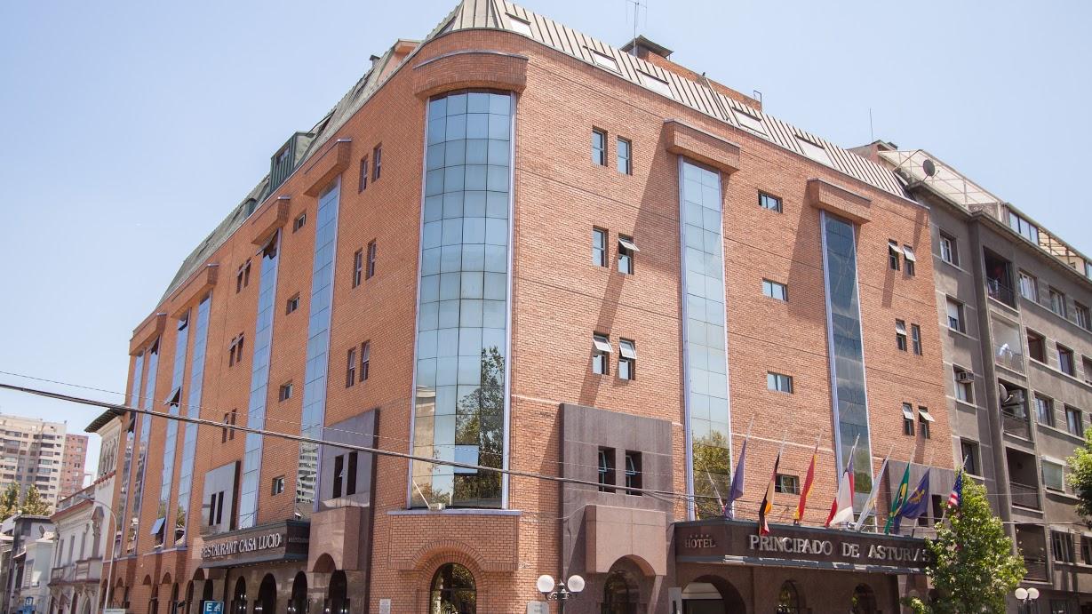 فندق Principado De Asturias سانتياغو المظهر الخارجي الصورة